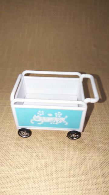 仕事猫保育園ミニフィギュアコレクションブルーカートのみガチャガチャガシャポンカプセルトイ < ホビー  仕事猫保育園ミニフィギュアコレクションブルーカートのみガチャガチャガシャポンカプセルトイ < ホビーの