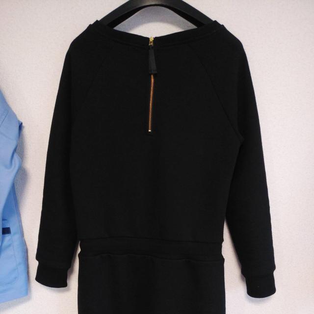 トレーナー ワンピース ブラック < 女性ファッション  トレーナー ワンピース ブラック < 女性ファッションの