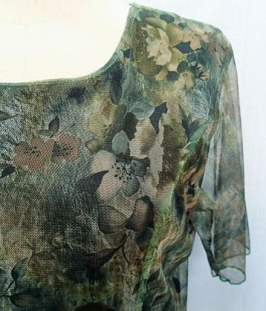 ��ICHIOKU  �C�`�I�N�^�t�����[���@�f�U�C�������s�[�X�@�V�t�H���@�L�k������@�X�g���b�`�f�ށ^�O���[���n �� �����t�@�b�V������ 