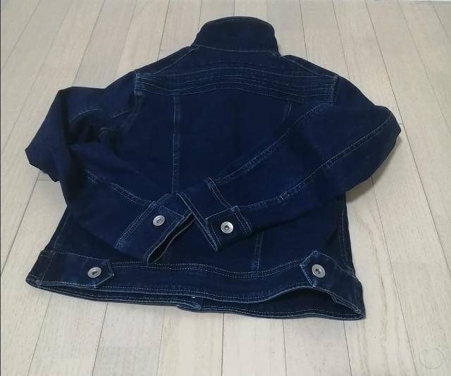 ★新品未使用タグ付き★Gジャンジーンズジャケット★ ジャケットショート丈足長効果抜群ポケット便利定番カラー大活躍人気ポケットデニム < 女性ファッション  ★新品未使用タグ付き★Gジャンジーンズジャケット★ ジャケットショート丈足長効果抜群ポケット便利定番カラー大活躍人気ポケットデニム < 女性ファッションの