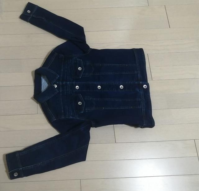 ★新品未使用タグ付き★Gジャンジーンズジャケット★ ジャケットショート丈足長効果抜群ポケット便利定番カラー大活躍人気ポケットデニム < 女性ファッション  ★新品未使用タグ付き★Gジャンジーンズジャケット★ ジャケットショート丈足長効果抜群ポケット便利定番カラー大活躍人気ポケットデニム < 女性ファッションの