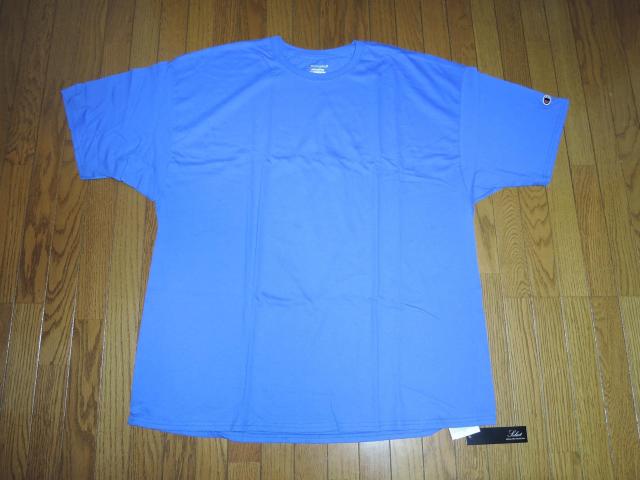 新品 Champion チャンピオン スーパービッグシルエット Tシャツ 3XL 青無地 半袖Tシャツ BIG TEE カットソー < ブランド 新品 Champion チャンピオン スーパービッグシルエット Tシャツ 3XL 青無地 半袖Tシャツ BIG TEE カットソー < ブランドの