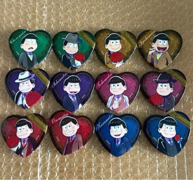 おそ松さん ハート缶バッジコレクション 全12種 セット PRONTO 第三弾 プロント バッジ 一松 おそ松 トド松 十四松 < アニメ/コミック/キャラクター  おそ松さん ハート缶バッジコレクション 全12種 セット PRONTO 第三弾 プロント バッジ 一松 おそ松 トド松 十四松  < アニメ/コミック/キャラクターの