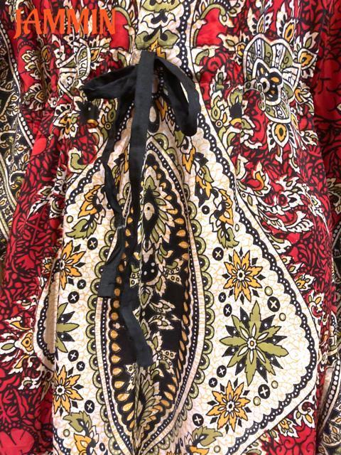 アジアンペーズリー柄ロングワンピ 赤 アジアン エスニック ヒッピー ロングワンピ < 女性ファッション アジアンペーズリー柄ロングワンピ 赤 アジアン エスニック ヒッピー ロングワンピ < 女性ファッションの