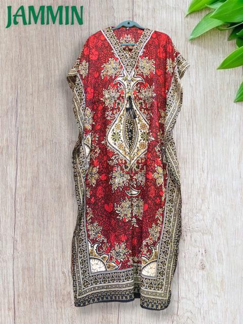 アジアンペーズリー柄ロングワンピ 赤 アジアン エスニック ヒッピー ロングワンピ < 女性ファッション アジアンペーズリー柄ロングワンピ 赤 アジアン エスニック ヒッピー ロングワンピ < 女性ファッションの