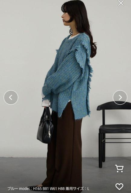 未使用未開封新品タグ付 Mono-mart 2wayミスティックムードニット メランジェブルー Lサイズ 送料無料即決 長袖ニット < 女性ファッション 未使用未開封新品タグ付 Mono-mart 2wayミスティックムードニット メランジェブルー Lサイズ 送料無料即決 長袖ニット < 女性ファッションの