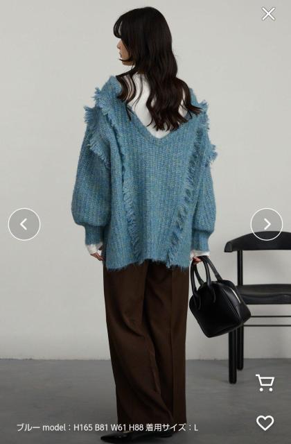 未使用未開封新品タグ付 Mono-mart 2wayミスティックムードニット メランジェブルー Lサイズ 送料無料即決 長袖ニット < 女性ファッション 未使用未開封新品タグ付 Mono-mart 2wayミスティックムードニット メランジェブルー Lサイズ 送料無料即決 長袖ニット < 女性ファッションの