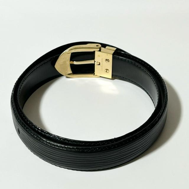 ���i LOUIS VUITTON ���C���B�g�� �x���g M6832 �G�s �T���`���[�� �N���V�b�N �u���b�N �� �u�����h�� 