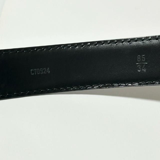 ���i LOUIS VUITTON ���C���B�g�� �x���g M6832 �G�s �T���`���[�� �N���V�b�N �u���b�N �� �u�����h�� 