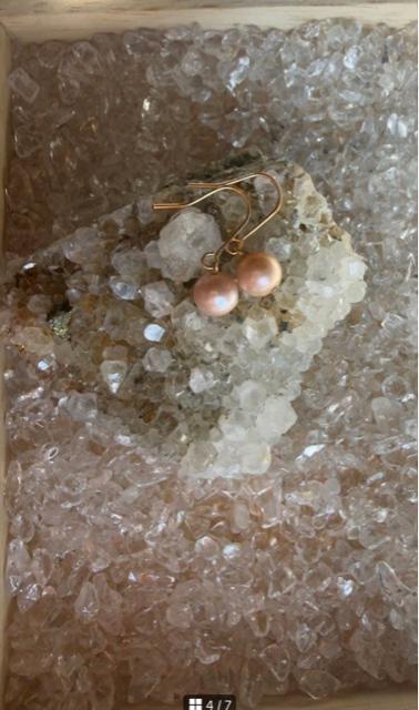 天然真珠(パール)のピアス&シルバー925 < 女性アクセサリー/時計 天然真珠(パール)のピアス&シルバー925 < 女性アクセサリー/時計の