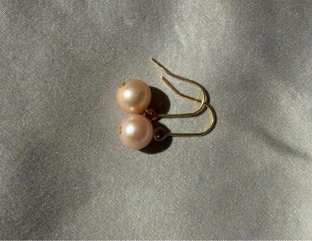 天然真珠(パール)のピアス&シルバー925 < 女性アクセサリー/時計 天然真珠(パール)のピアス&シルバー925 < 女性アクセサリー/時計の