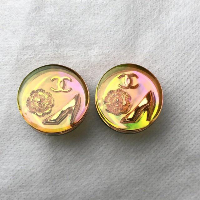 CHANEL �V���l�� ���B���e�[�W �C�������O �I�����W ���W�� �R�R�}�[�N �J�����A �n�C�q�[�� 97P �� �u�����h�� 