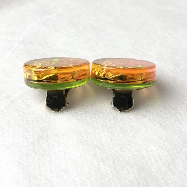 CHANEL �V���l�� ���B���e�[�W �C�������O �I�����W ���W�� �R�R�}�[�N �J�����A �n�C�q�[�� 97P �� �u�����h�� 