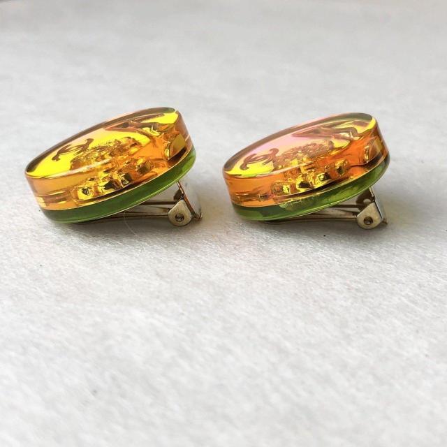 CHANEL �V���l�� ���B���e�[�W �C�������O �I�����W ���W�� �R�R�}�[�N �J�����A �n�C�q�[�� 97P �� �u�����h�� 