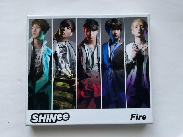 SHINee Fire �������� CD+DVD �V���O�� �V���C�j�[ K-POP  �� �^�����g�O�b�Y�� 
