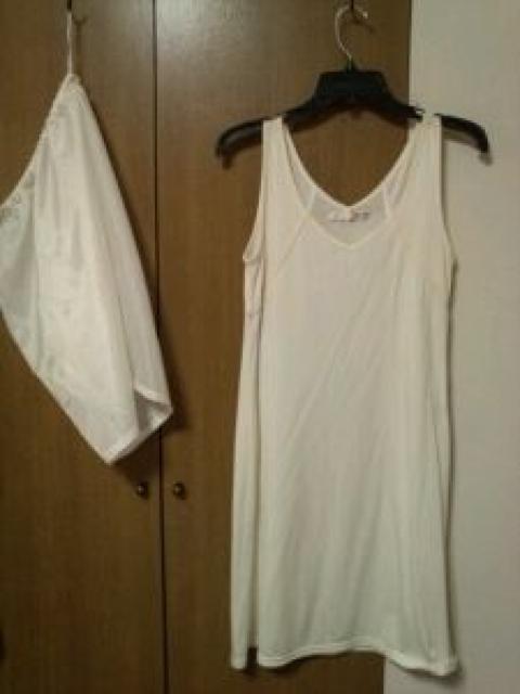 ロイヤルパーティー白ワンピース金ラメ入り裏地別付きM7〜9号 < 女性ファッション  ロイヤルパーティー白ワンピース金ラメ入り裏地別付きM7〜9号  < 女性ファッションの