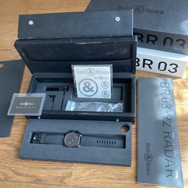 Bell&Ross BR03-92 RADAR ベル&ロス レーダー < 男性アクセサリー/時計 Bell&Ross BR03-92 RADAR ベル&ロス レーダー < 男性アクセサリー/時計の