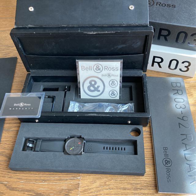 Bell&Ross BR03-92 RADAR ベル&ロス レーダー < 男性アクセサリー/時計 Bell&Ross BR03-92 RADAR ベル&ロス レーダー < 男性アクセサリー/時計の