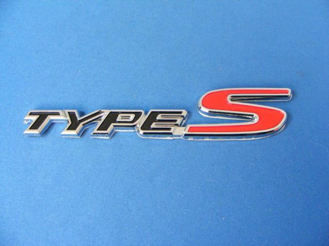 ●TYPE S エス ABS製 CH/BLACK/RED 凹凸仕様 エンブレム 新品● < 自動車/バイク ●TYPE S エス ABS製 CH/BLACK/RED 凹凸仕様 エンブレム 新品● < 自動車/バイク