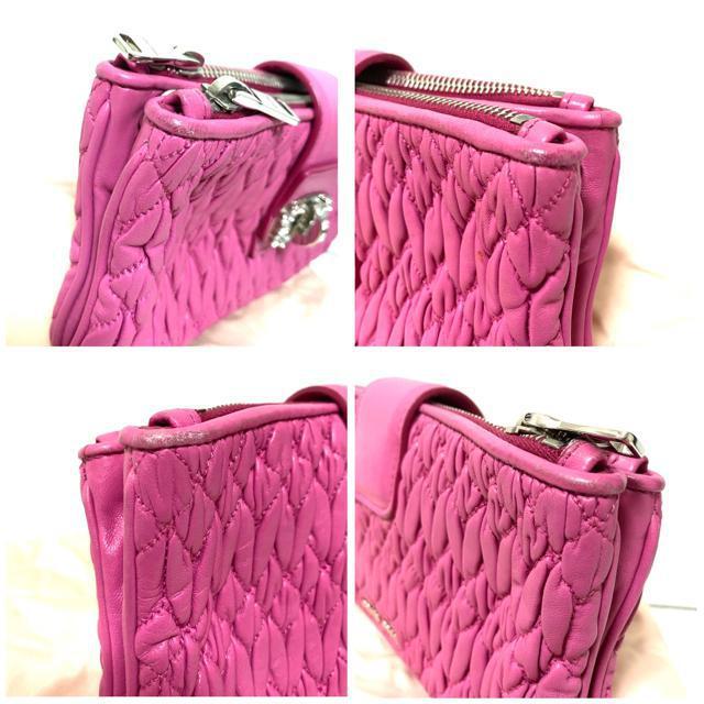 miumiuナッパクリスタルビジューハンドクラッチパーティーバッグキラキラシルバーミュウミュウラムマゼンダピンクポーチNAPPA < ブランド miumiuナッパクリスタルビジューハンドクラッチパーティーバッグキラキラシルバーミュウミュウラムマゼンダピンクポーチNAPPA < ブランドの