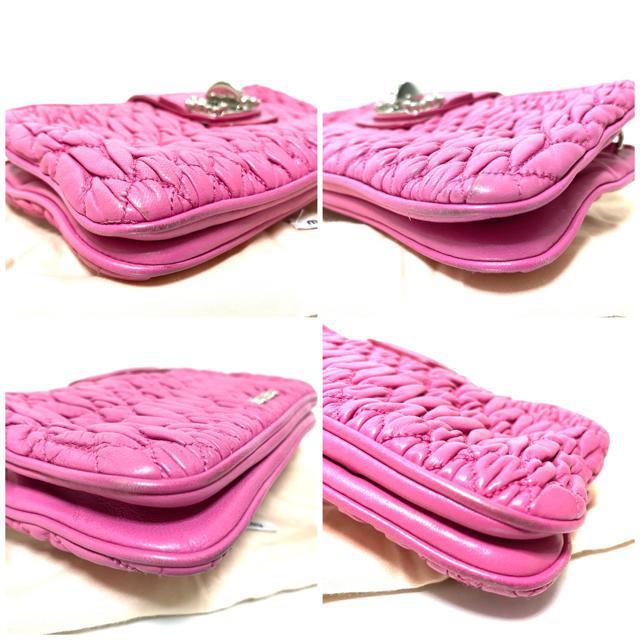 miumiuナッパクリスタルビジューハンドクラッチパーティーバッグキラキラシルバーミュウミュウラムマゼンダピンクポーチNAPPA < ブランド miumiuナッパクリスタルビジューハンドクラッチパーティーバッグキラキラシルバーミュウミュウラムマゼンダピンクポーチNAPPA < ブランドの