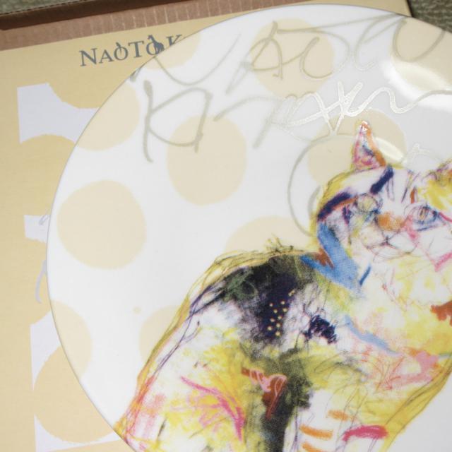 未使用☆北村直登デザイン「いつもの場所で待ってるネコ」絵皿プレート*非売品 < インテリア/ライフ  未使用☆北村直登デザイン「いつもの場所で待ってるネコ」絵皿プレート*非売品 < インテリア/ライフの