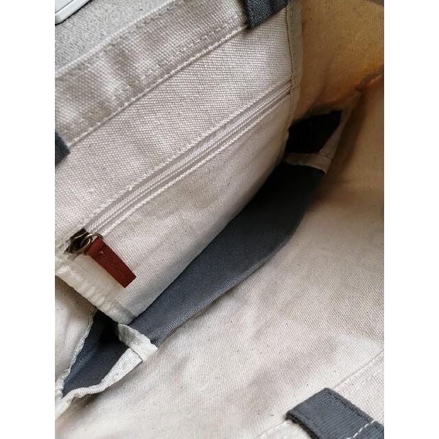 海外限定●DEAN&DELUCAディーンアンドデルーカ●ロゴ入り キャンバストートバッグ S●バイカラー グレー●お弁当入れ 散歩 < 女性ファッション 海外限定●DEAN&DELUCAディーンアンドデルーカ●ロゴ入り キャンバストートバッグ S●バイカラー グレー●お弁当入れ 散歩 < 女性ファッションの