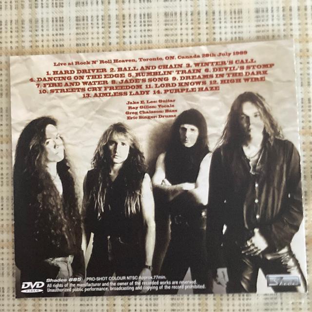 AՁ@BADLANDS / COMPLETE TORONTO 1989 DVD  CD/DVD/rfI 