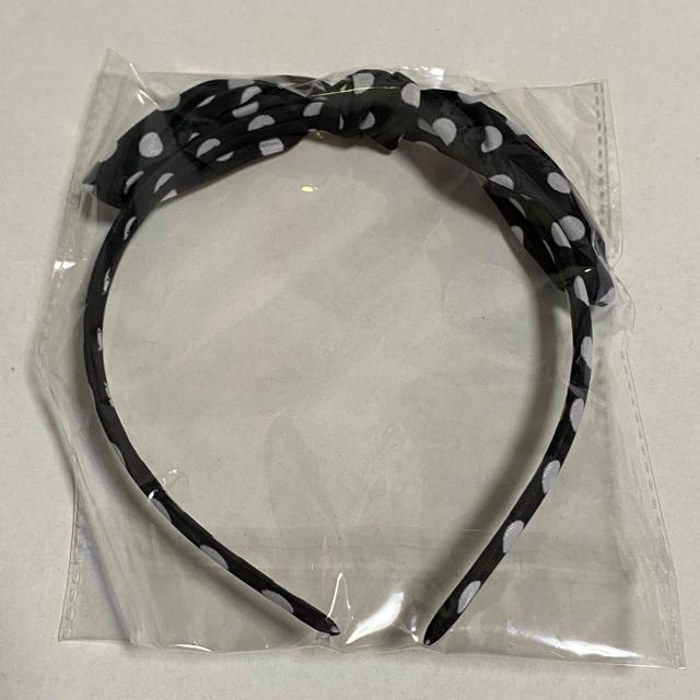 ドット柄カチューシャ < 女性アクセサリー/時計  ドット柄カチューシャ  < 女性アクセサリー/時計の