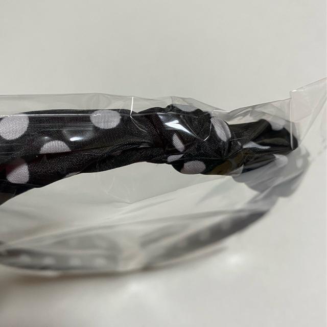 ドット柄カチューシャ < 女性アクセサリー/時計  ドット柄カチューシャ < 女性アクセサリー/時計の