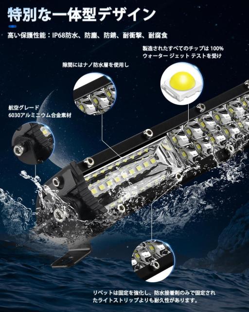 LEDライトバー 車 20インチ ledバーライト 車 ワークライト 12V 24V兼用 < 自動車/バイク LEDライトバー 車 20インチ ledバーライト 車 ワークライト 12V 24V兼用 < 自動車/バイク