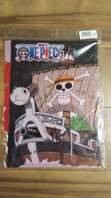 新品★ワンピース・クリアファイル★書類整理の4ヵ所ポケット仕切り付き・送料込み● < アニメ/コミック/キャラクター  新品★ワンピース・クリアファイル★書類整理の4ヵ所ポケット仕切り付き・送料込み●  < アニメ/コミック/キャラクターの