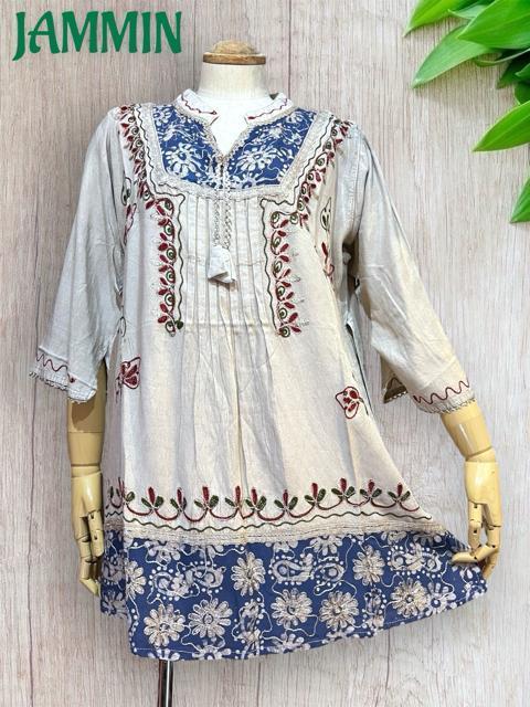 刺繍入りチュニック エスニック ヒッピー アジアン 個性派 チュニック < 女性ファッション 刺繍入りチュニック エスニック ヒッピー アジアン 個性派 チュニック < 女性ファッションの