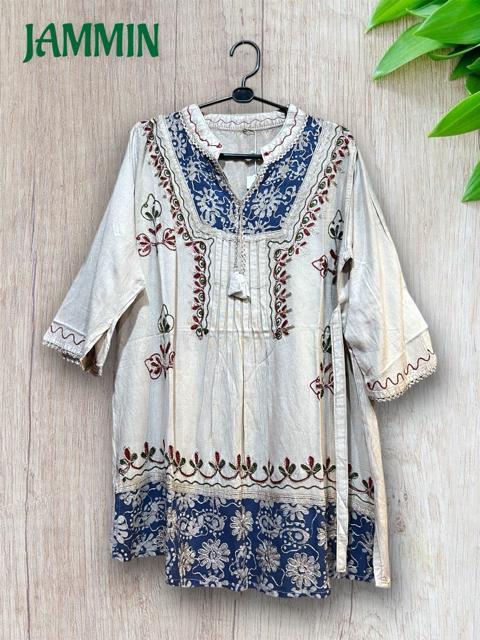 刺繍入りチュニック エスニック ヒッピー アジアン 個性派 チュニック < 女性ファッション 刺繍入りチュニック エスニック ヒッピー アジアン 個性派 チュニック < 女性ファッションの