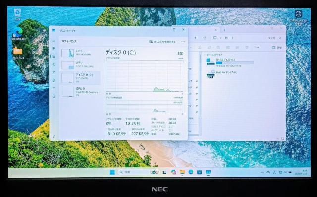 Windows11 m[gp\R Nec VersaPro Corei5 16GB SSD512GB Office  PC{/Ӌ@ 