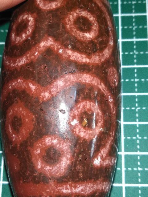 中型天珠の置物 十二仏眼星辰天珠 老メノウ < インテリア/ライフ 中型天珠の置物 十二仏眼星辰天珠 老メノウ < インテリア/ライフの