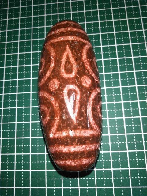 中型天珠の置物 十二仏眼星辰天珠 老メノウ < インテリア/ライフ 中型天珠の置物 十二仏眼星辰天珠 老メノウ < インテリア/ライフの