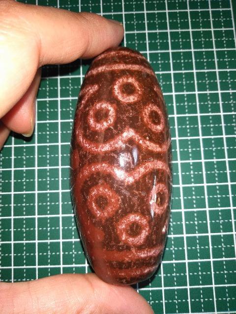 中型天珠の置物 十二仏眼星辰天珠 老メノウ < インテリア/ライフ 中型天珠の置物 十二仏眼星辰天珠 老メノウ < インテリア/ライフの