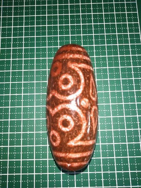 中型天珠の置物 十二仏眼星辰天珠 老メノウ < インテリア/ライフ 中型天珠の置物 十二仏眼星辰天珠 老メノウ < インテリア/ライフの