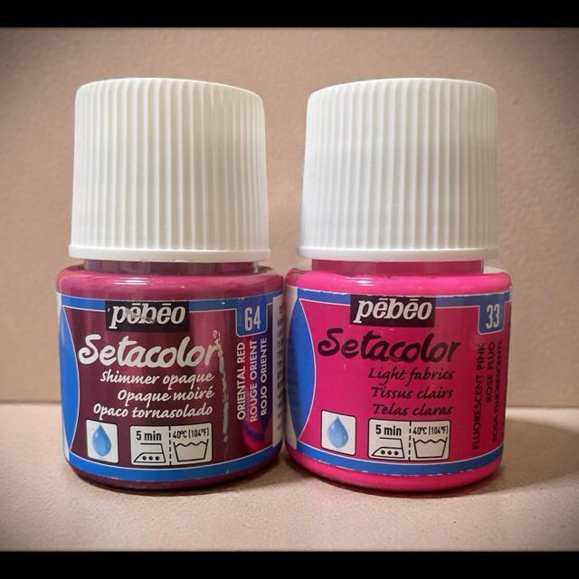 �t�����X��� PEBEO Setacolor �؂׃I �Z�^�J���[ �t�@�u���b�N�y�C���g 2�{�Z�b�g �u���s���N ���b�h �z�p�G�̋� �� �y�b�g/��|/���|�� 