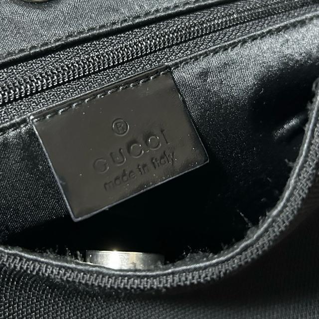 GUCCI 001�E3297�E002058 �����V�����_�[�o�b�O �V�����_�[�o�b�O �L�����o�X ���U�[ �u���b�N �� �u�����h�� 