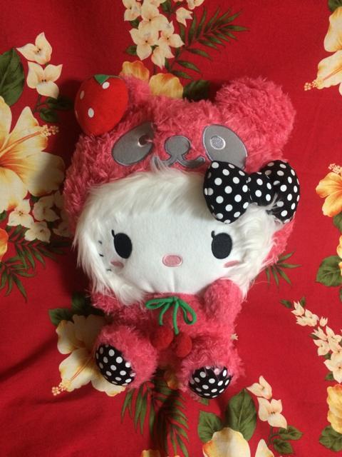 新品未使用☆キティちゃんぬいぐるみ☆めちゃかわレッドのパンダ < おもちゃ  新品未使用☆キティちゃんぬいぐるみ☆めちゃかわレッドのパンダ  < おもちゃの