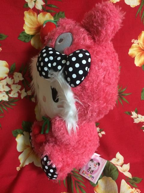 新品未使用☆キティちゃんぬいぐるみ☆めちゃかわレッドのパンダ < おもちゃ  新品未使用☆キティちゃんぬいぐるみ☆めちゃかわレッドのパンダ < おもちゃの