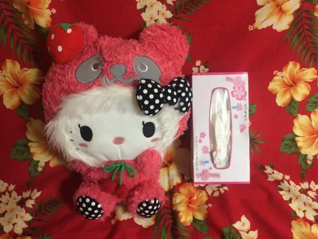 新品未使用☆キティちゃんぬいぐるみ☆めちゃかわレッドのパンダ < おもちゃ  新品未使用☆キティちゃんぬいぐるみ☆めちゃかわレッドのパンダ < おもちゃの