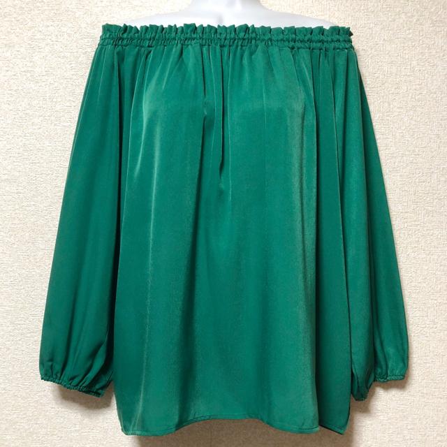 【新品/grove/L】BACKリボンオフショルカットソー < ブランド  【新品/grove/L】BACKリボンオフショルカットソー < ブランドの