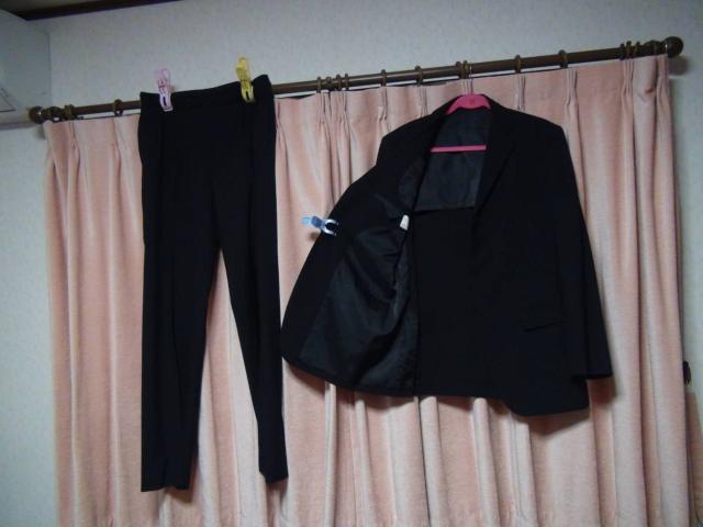 COMME,CA,ISMの黒のスーツ(XL)!。 < ブランド  COMME,CA,ISMの黒のスーツ(XL)!。 < ブランドの