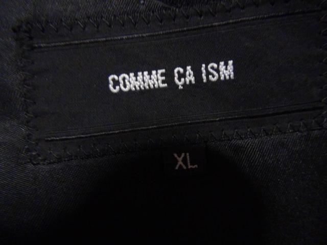 COMME,CA,ISMの黒のスーツ(XL)!。 < ブランド  COMME,CA,ISMの黒のスーツ(XL)!。 < ブランドの