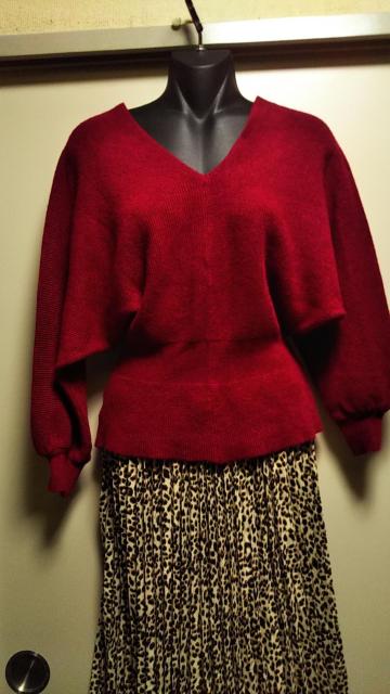 ☆夢展望2WAYドルマンスリーブペプラムニット☆超美品 < 女性ファッション  ☆夢展望2WAYドルマンスリーブペプラムニット☆超美品  < 女性ファッションの