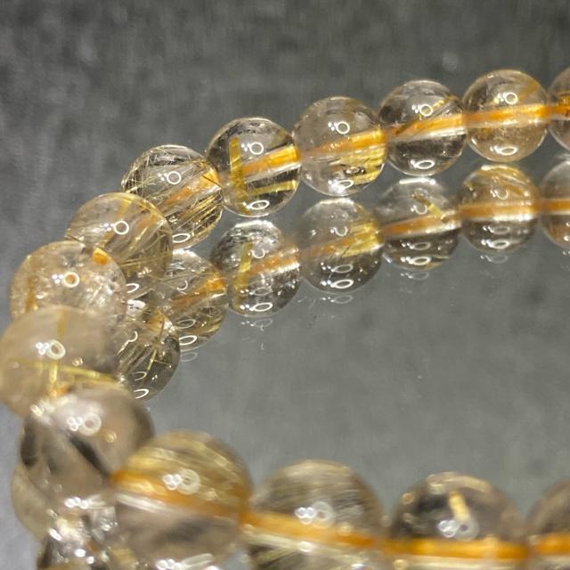 《No.411》ブラジル産 天然石ゴールドルチルクォーツ < 女性アクセサリー/時計  《No.411》ブラジル産 天然石ゴールドルチルクォーツ < 女性アクセサリー/時計の