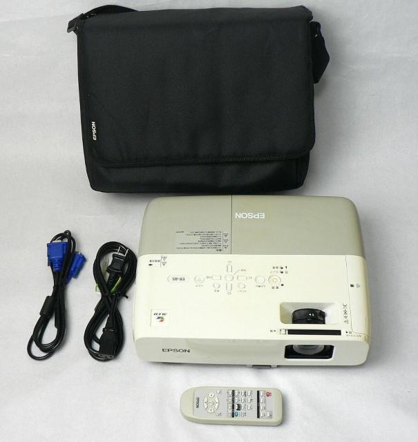 EPSON プロジェクター EB-85・2600lm・ランプ229時間・リモコン付属 < 家電/AV  EPSON プロジェクター EB-85・2600lm・ランプ229時間・リモコン付属  < 家電/AVの